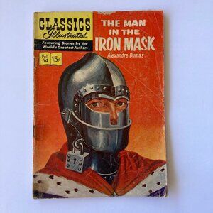Classics Illustrated #50 The Man in the Iron Mask HRN 154